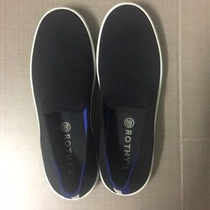 Rothy’s black sneakers, size 10
